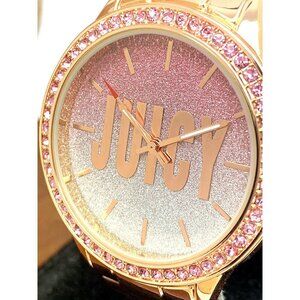 Juicy By Juicy Couture Women's Watch JC/5004 Quartz Rose Gold Tone Steel